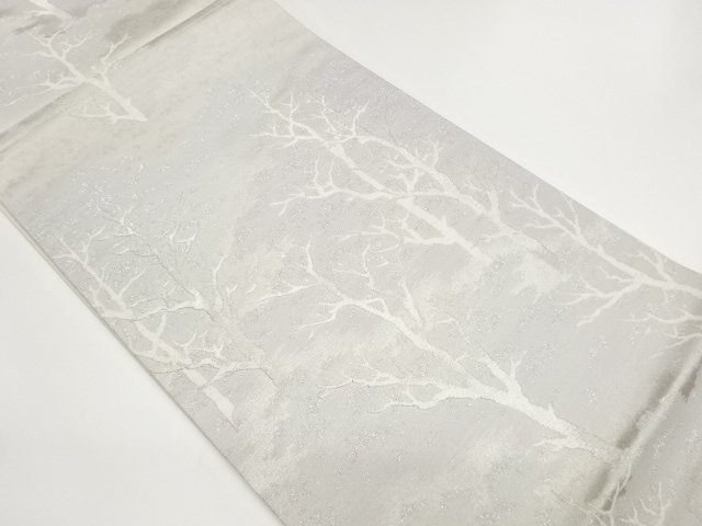 JAPANESE KIMONO / FUKURO OBI / WOVEN TREES